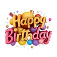 Happy Birthday Balloons
